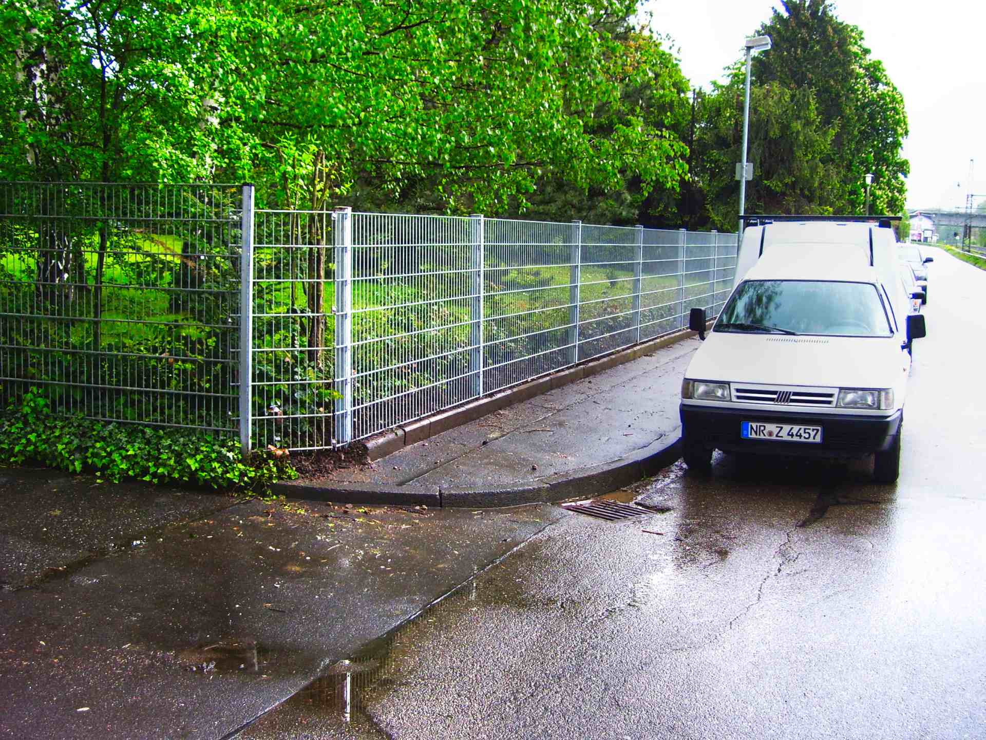 Zaunidee Sichtschutz